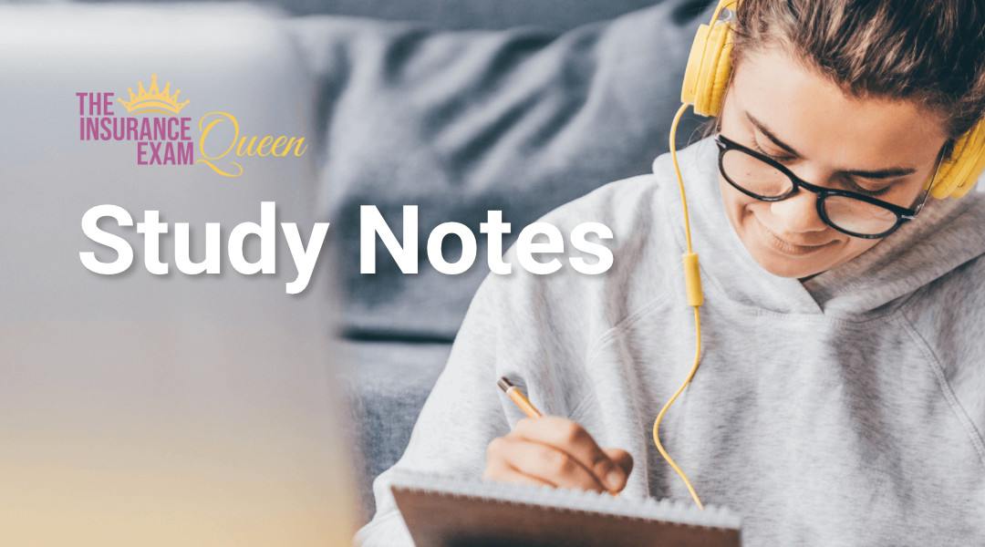 Women wearing yellow headphones studying in front of a laptop wording study notes